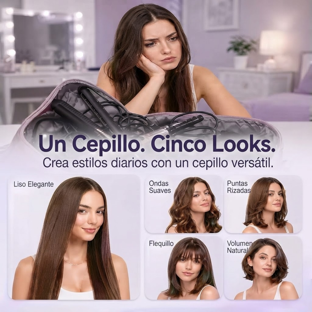PEINE INALÁMBRICO ALISADOR DE CABELLO