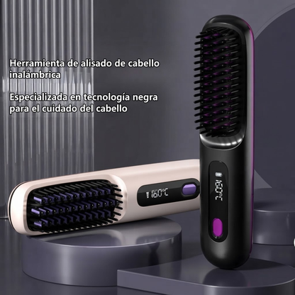 PEINE INALÁMBRICO ALISADOR DE CABELLO