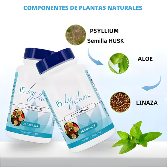 Suplemento Detox 15 DAYS CLEANSE